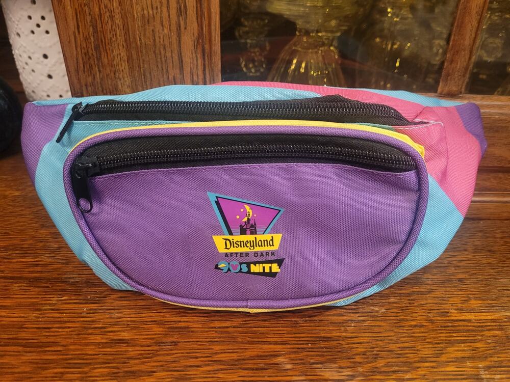 Disneyland After Dark 90s Nite Fanny Pack 2019 Disney Parks Exclusive Waist Bag